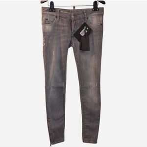 *FINAL DISCOUNT*DSQUARED2 Italian Gray Denim*Price is Firm*